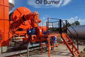 Oil Burner for asphalt plant