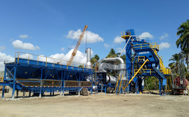 ​Mobile Asphalt Plant in Zamboanga, Philippine - MAP1000  