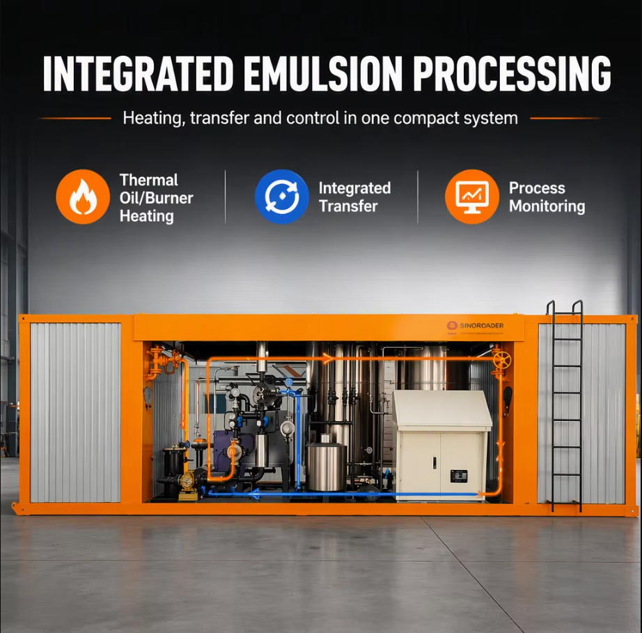 what is bitumen emulsion plant